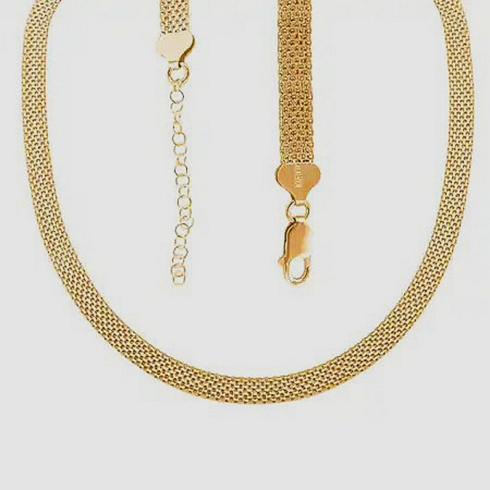 Bismark 8 Lines Pave Necklace
